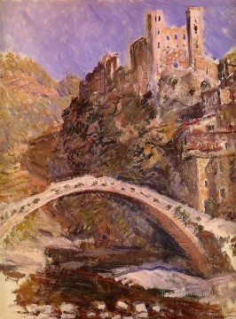 El castillo de Dolceacqua Claude Monet Pinturas al óleo